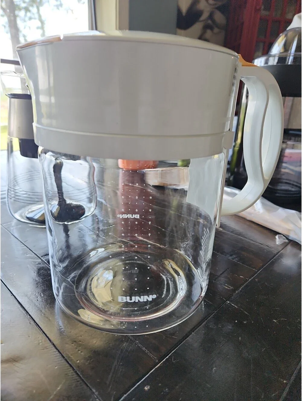 Bunn Home Model Easy Tea Pitcher Glass Replacement Pot Carafe Lid without Filter